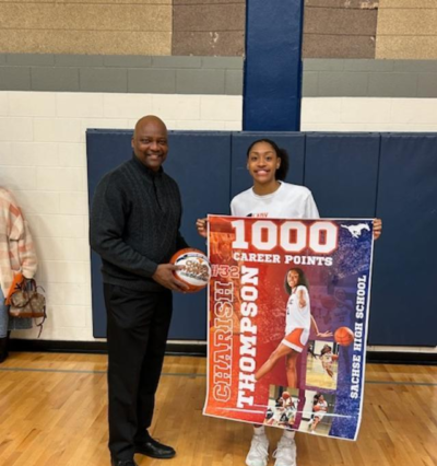 Coach Brown JEBBS and Charish Thompson