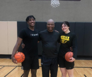 James Brown basketball training