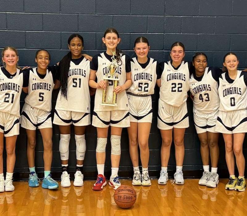 Cockrill Middle School/ 7th Grade Hoop Fest Tournament Champions - JEBBS student no. 51 Jasmine Bedford Averaged 21 points in 3 games.