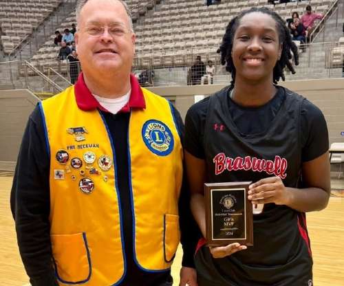 Amaya McDonald MVP Of Lions Club Tournament