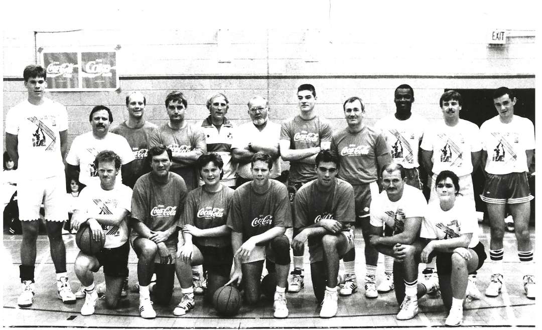 Coach Browns Camp In Europe That Was Sponsored By Coca-Cola