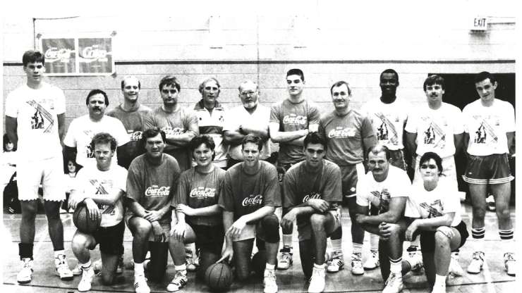 Coach Browns Camp In Europe That Was Sponsored By Coca-Cola