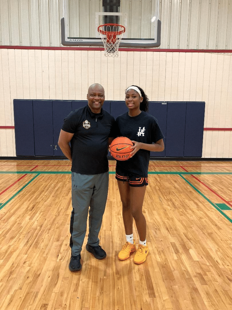 lauren smith basketball class 2030 and coach brown